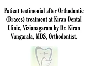 Transformative Braces Journey: Smile Makeover at Kiran Dental Clinic