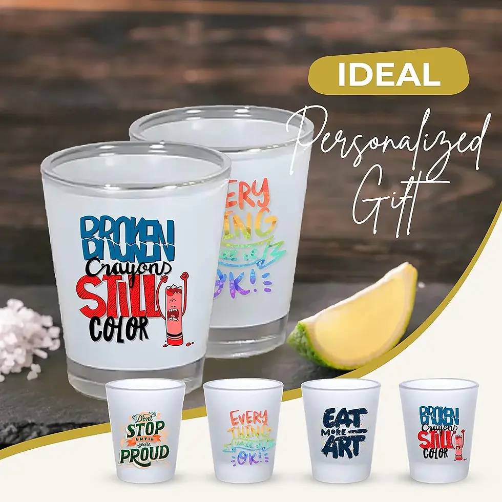 Miniatura: 24 Personalized Shot Glasses