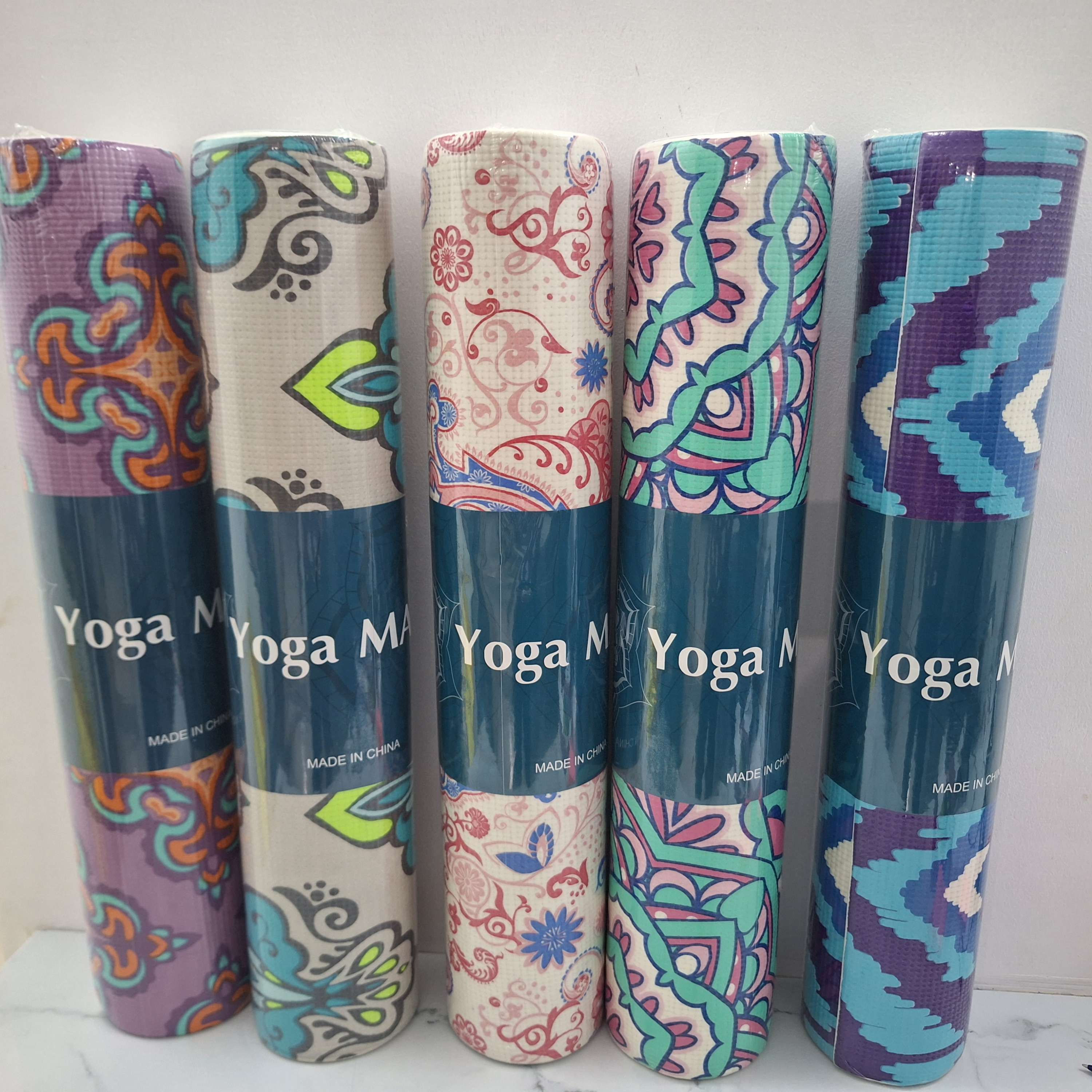 Patterned Exercise Yoga Mat