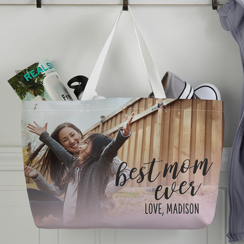 Miniatura: Personalized Photo Tote Bags