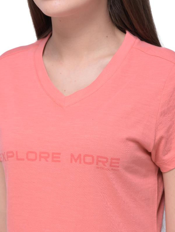 Miniatura: Ladies Cool Colors Apparel (Round Neck, V Neck)