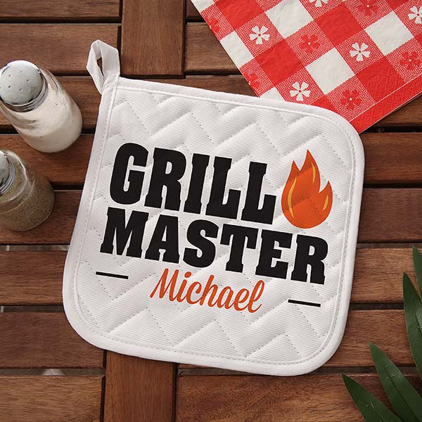 Miniatura: Personalized Potholder & Mitt Set
