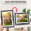 Thumbnail: 32 GB Memory Digital Photo Frame, Wooden, Touch Screen