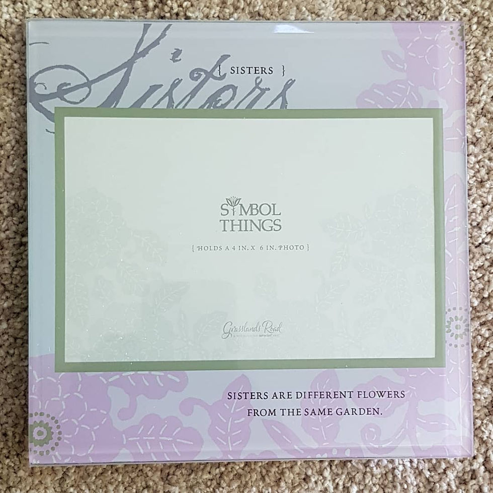 Miniatura: Sister's Glass Frame 7"