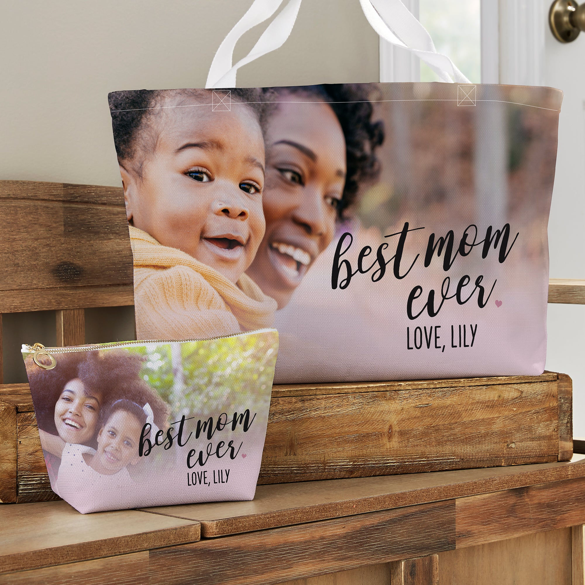Personalized Photo Tote Bags