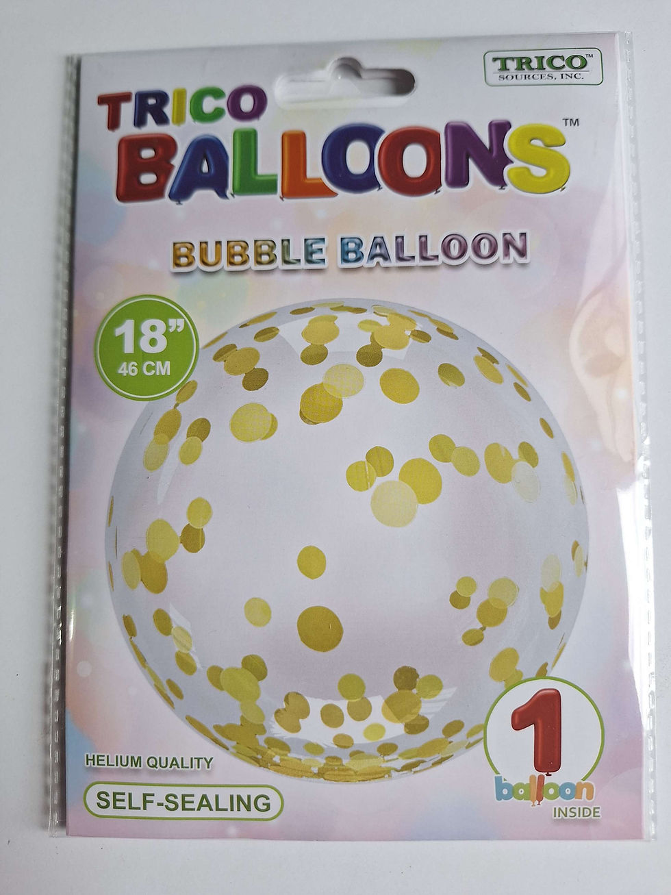 Thumbnail: 18" Bubble Balloons Assorted