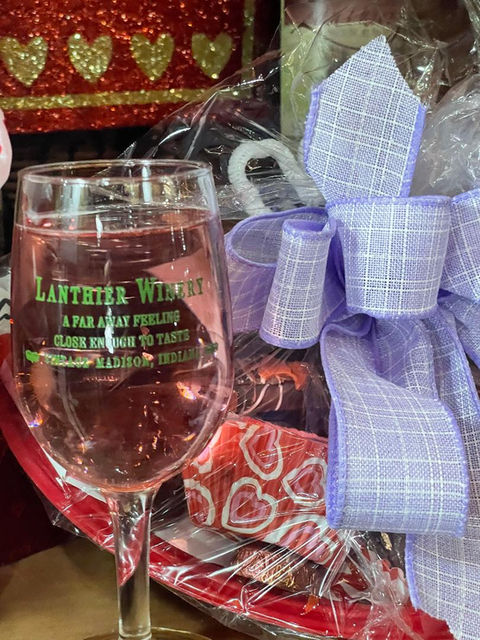 Lanthier Winery and Distillery Valentines Day wine