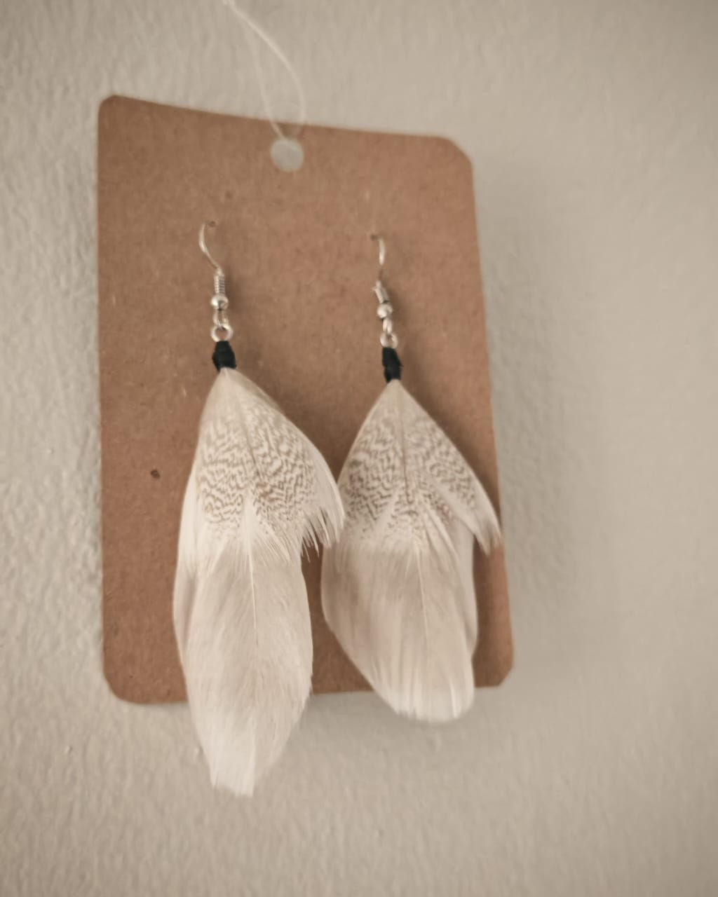 Feather Earrings - Lunar & Light