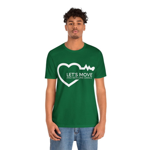 Let's Move Heartbeat T-Shirt - 5678 Line Dance Campaign | And 5678