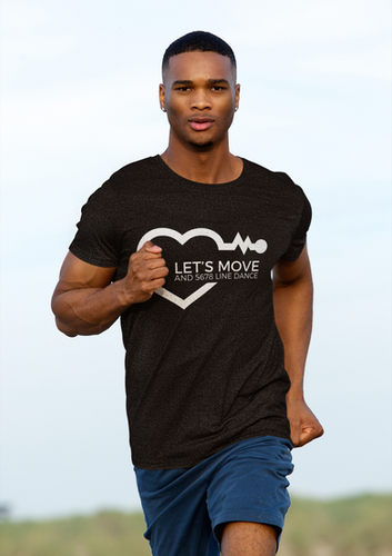 Let's Move Heartbeat T-Shirt - 5678 Line Dance Campaign | And 5678