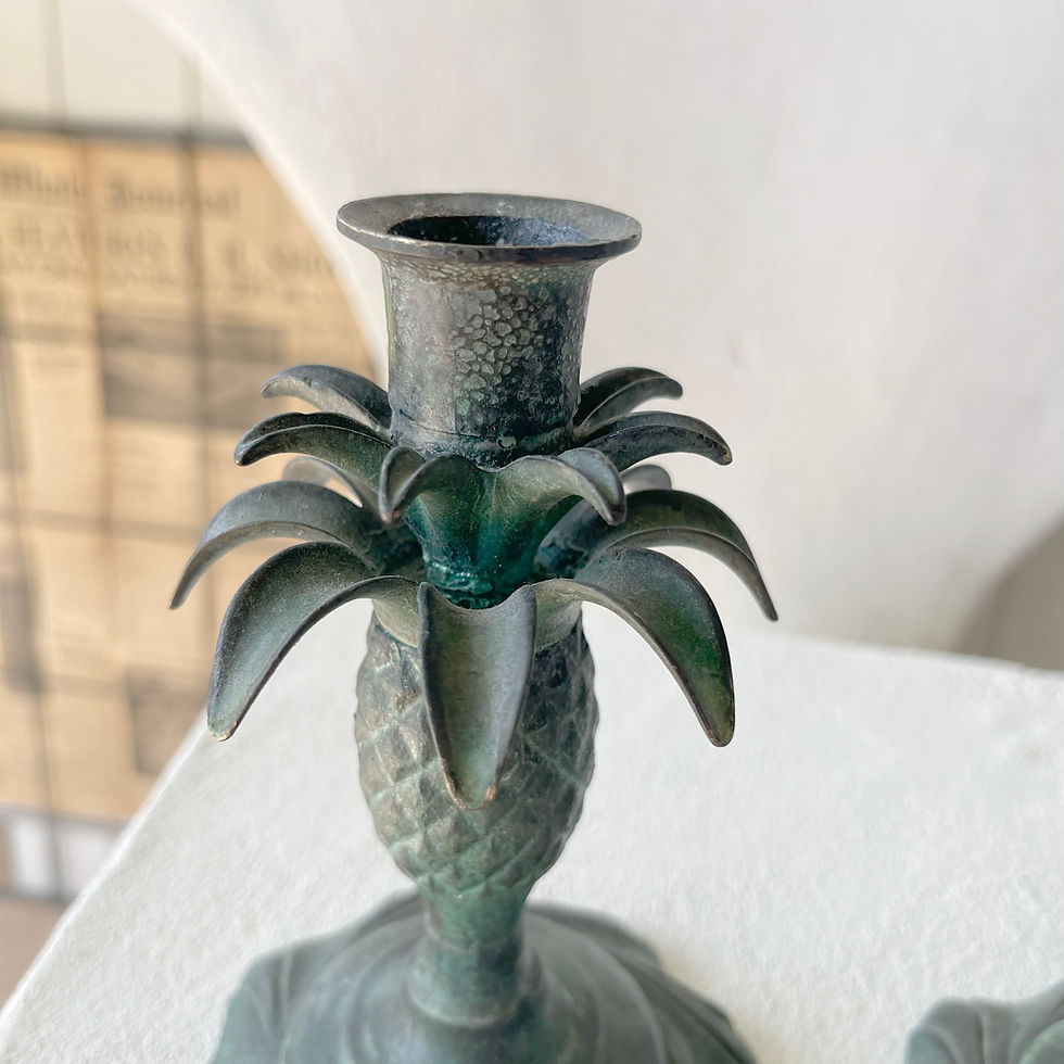 Thumbnail: Vintage Patina Candle Holder