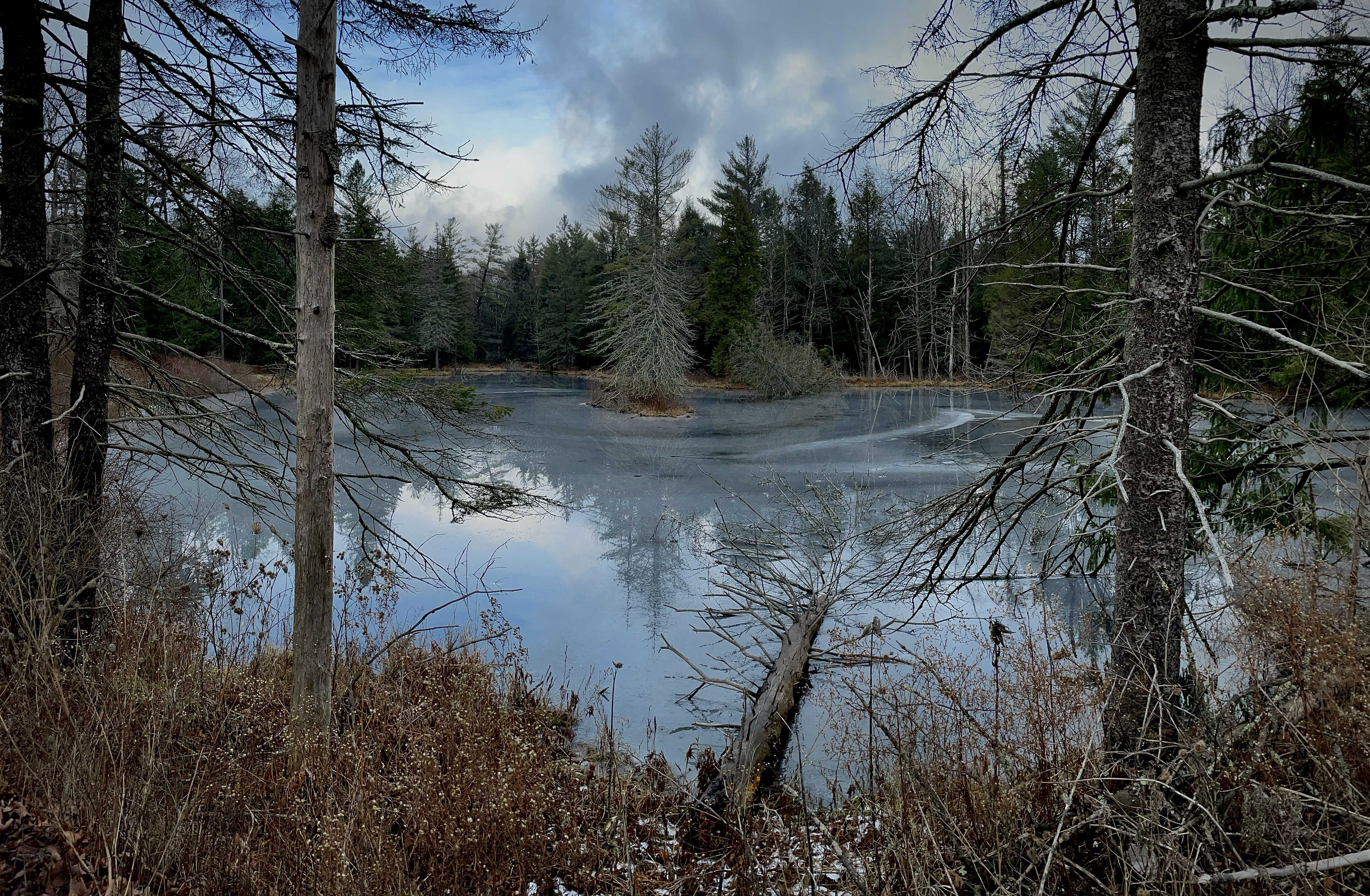 icy lake