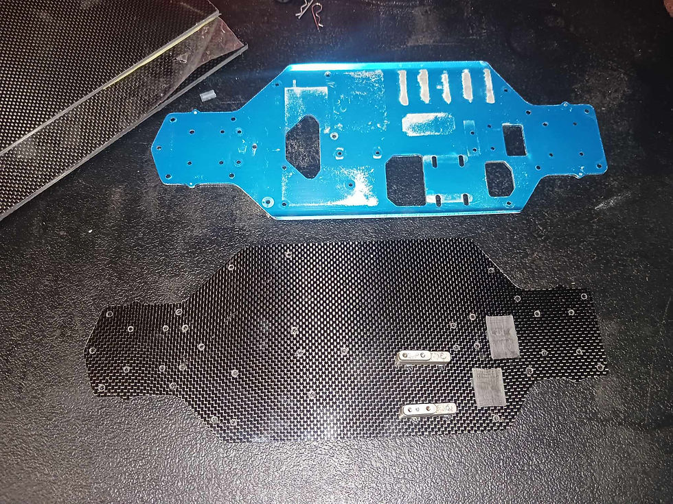 Thumbnail: NTC3 chassis plate , carbonfiber 