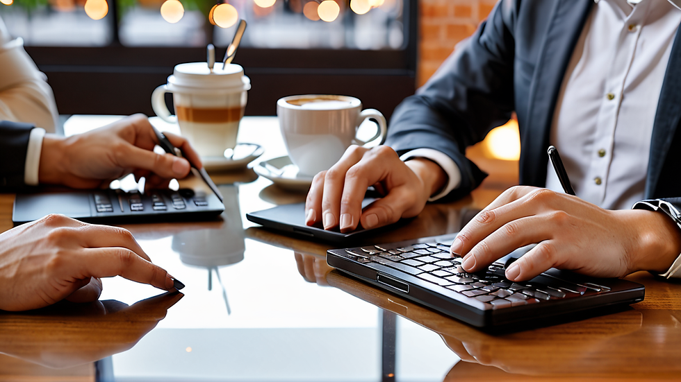 My Café Setup Kept My SMBs Secure When MSP Contracts Failed — concept macro — Security for Small Teams