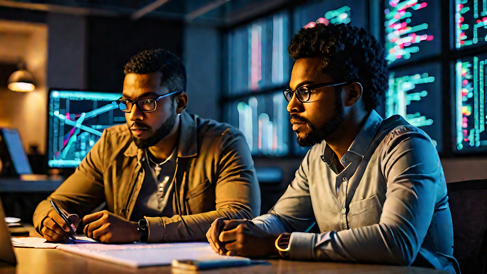 The Human Element: Mastering Collaboration and Communication in Modern IT — photoreal_editorial —  — human collaboration