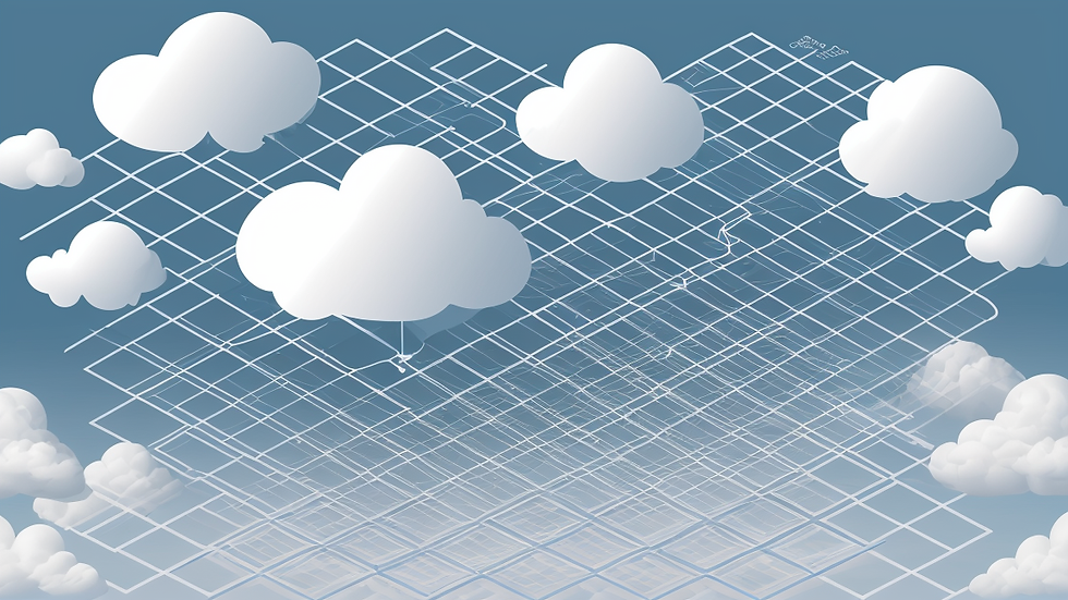 The Multi-Cloud Networking Puzzle: Observability as the Key — isometric vector — Networking & Observability