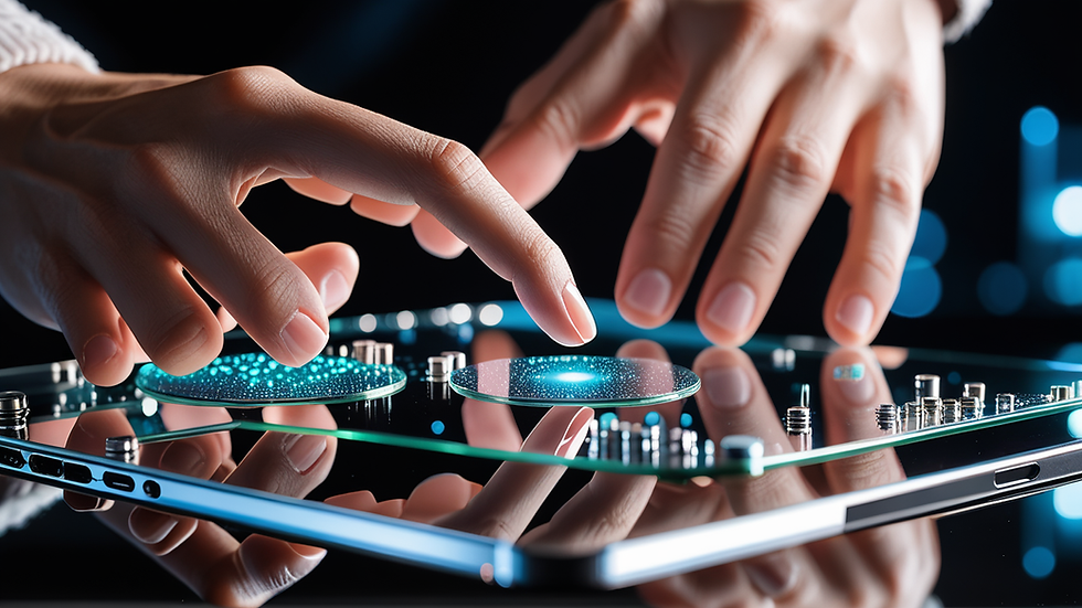 Generative AI: Reshaping Content Creation & Consumer Tech — concept macro — — generative-ai