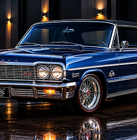 Star Luxury Detailing restored this classic 1964 Impala's head and tail lights, and now it really shines