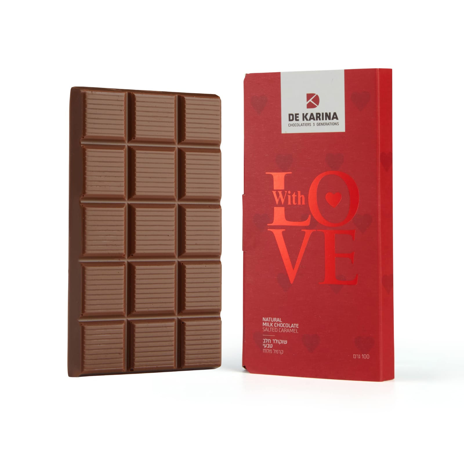 שוקולד חלב קרמל מלוח