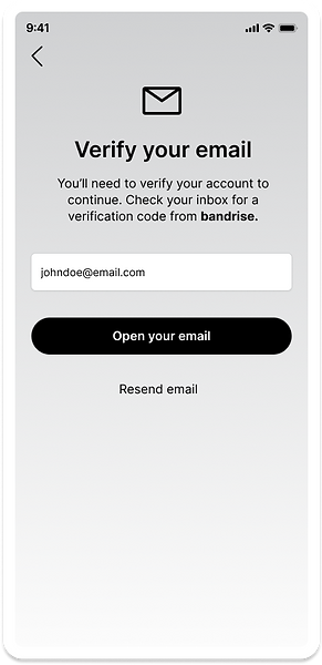 bandrise verify your email