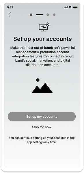 bandrise account setup