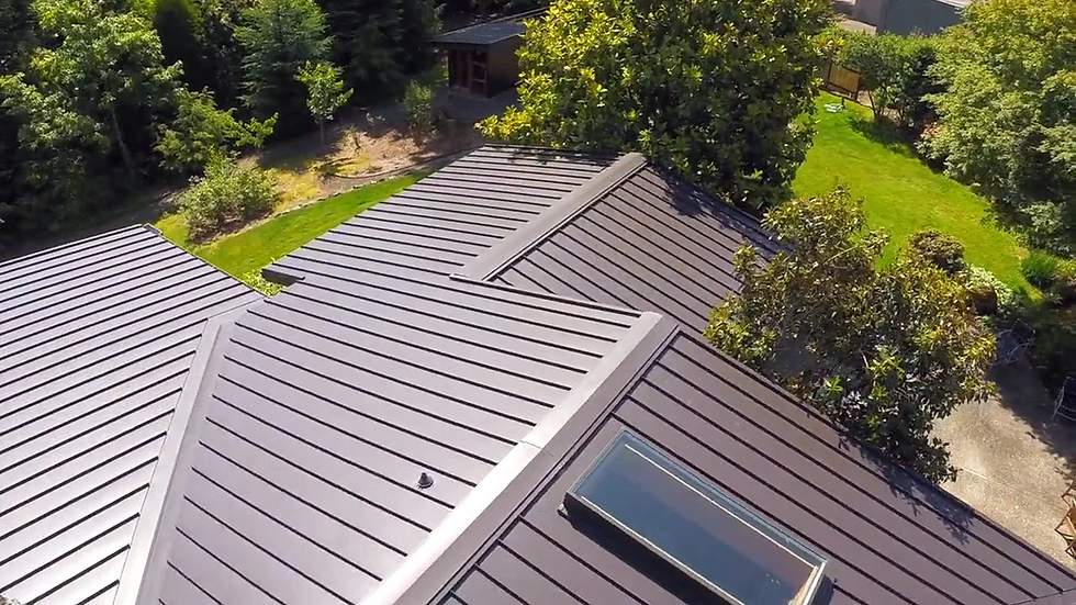standing seam example from taylor metals
