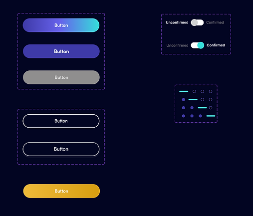 component library buttons