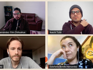 Whitney, Bonilla Hernandez discuss recording The Red Note podcast with Chihuahua Film Commission