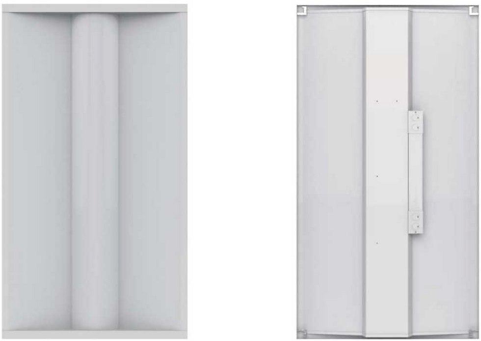 Thumbnail: Central Basket Troffer 3PC switchable