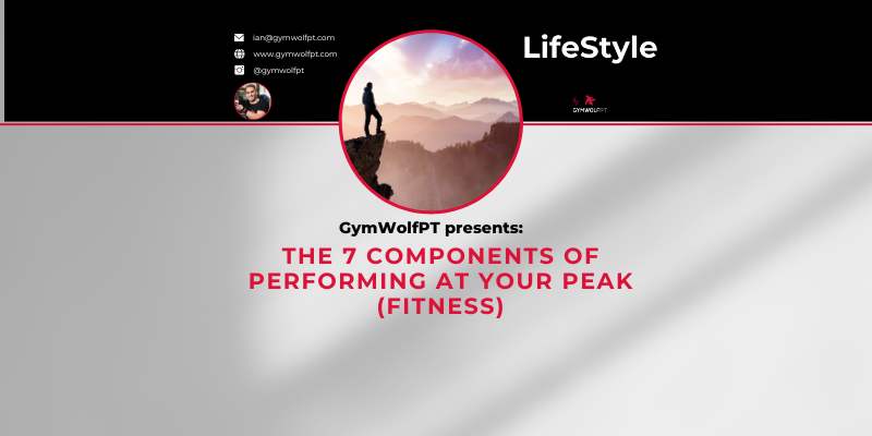 The 7 Components Of Performing At Your Peak (Fitness)