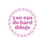 Thumbnail: 'You Can Do Hard Things' with Heart Design - Motivational Kiss-Cut Stickers
