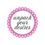 Thumbnail: Unpack Your Desires Kiss-Cut Stickers - Inspirational Floral Design