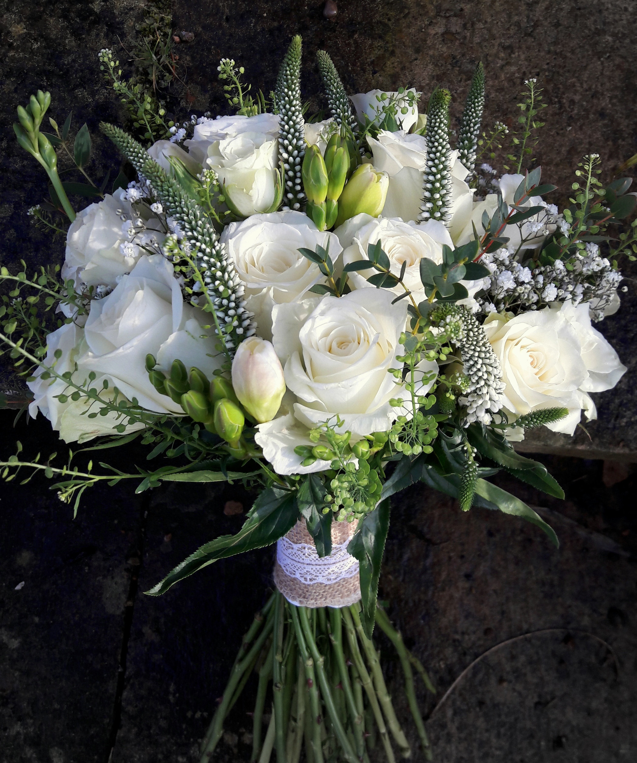 Country Cottage Style Bridal Bouquet Weddingblooms
