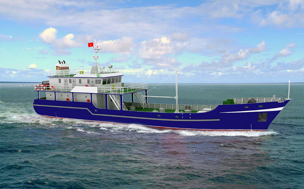 Logistics fishing boat