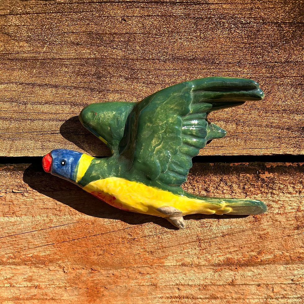Thumbnail: 3 Flying Lorikeets
