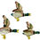 Thumbnail: 3 Flying Antique Ducks