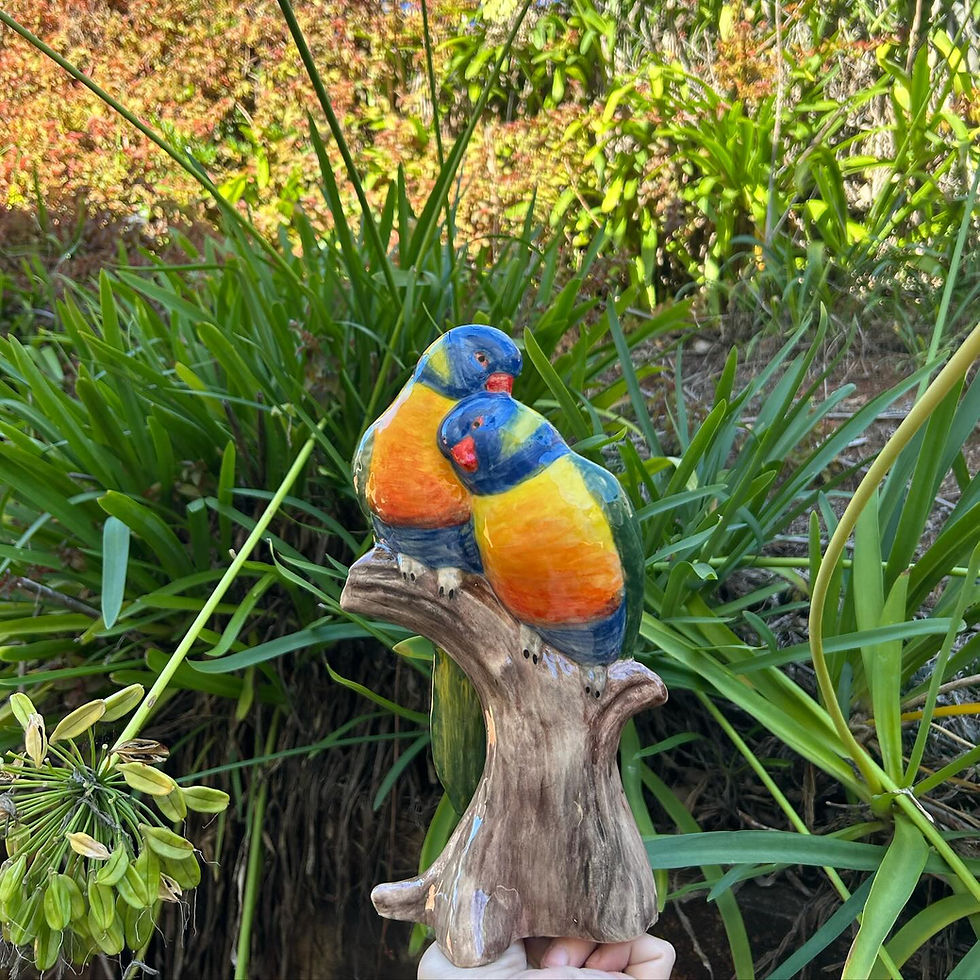 Thumbnail: Rainbow Lorikeets