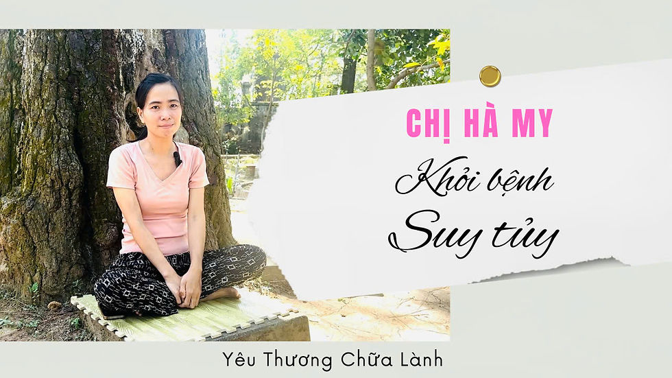 Chị Hà My khỏi bệnh suy tủy