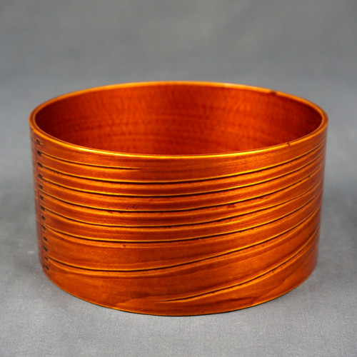 飛騨春慶塗 建水 （茶道具 水次（水注・みずつぎ） 飛騨春慶塗 曲片  