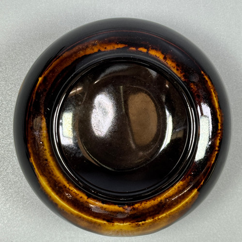 瀬戸大海茶入（仕覆：古渡双亀文金襴） 桶谷定一造 | seishodo.com