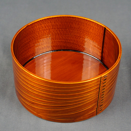 b124 水指 曲 春慶塗 古物 茶道具 【水漏れ確認済】 b124 水指 曲 春慶塗 古物 茶道具 【水漏れ確認済】 茶道具 春慶塗 曲 建水