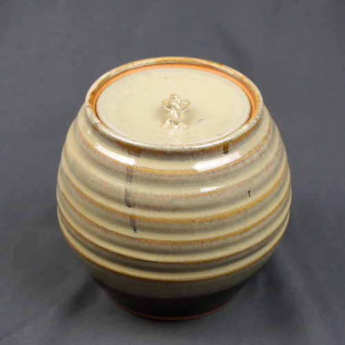 瀬戸水指　青峰　捻貫 瀬戸水指青峰捻貫