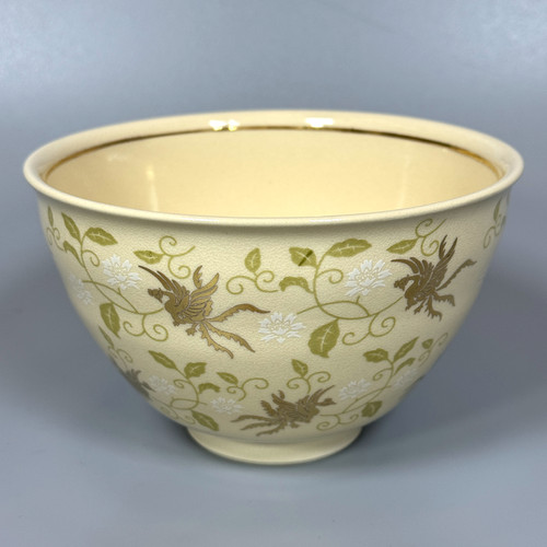 A 195 色絵梓茶碗 杣山焼・閑粹作 ( 新品未使用品 ) Lot0228】黒茶碗 銘 つきせぬ - 九代 楽 了入 | 第822回 | 株式