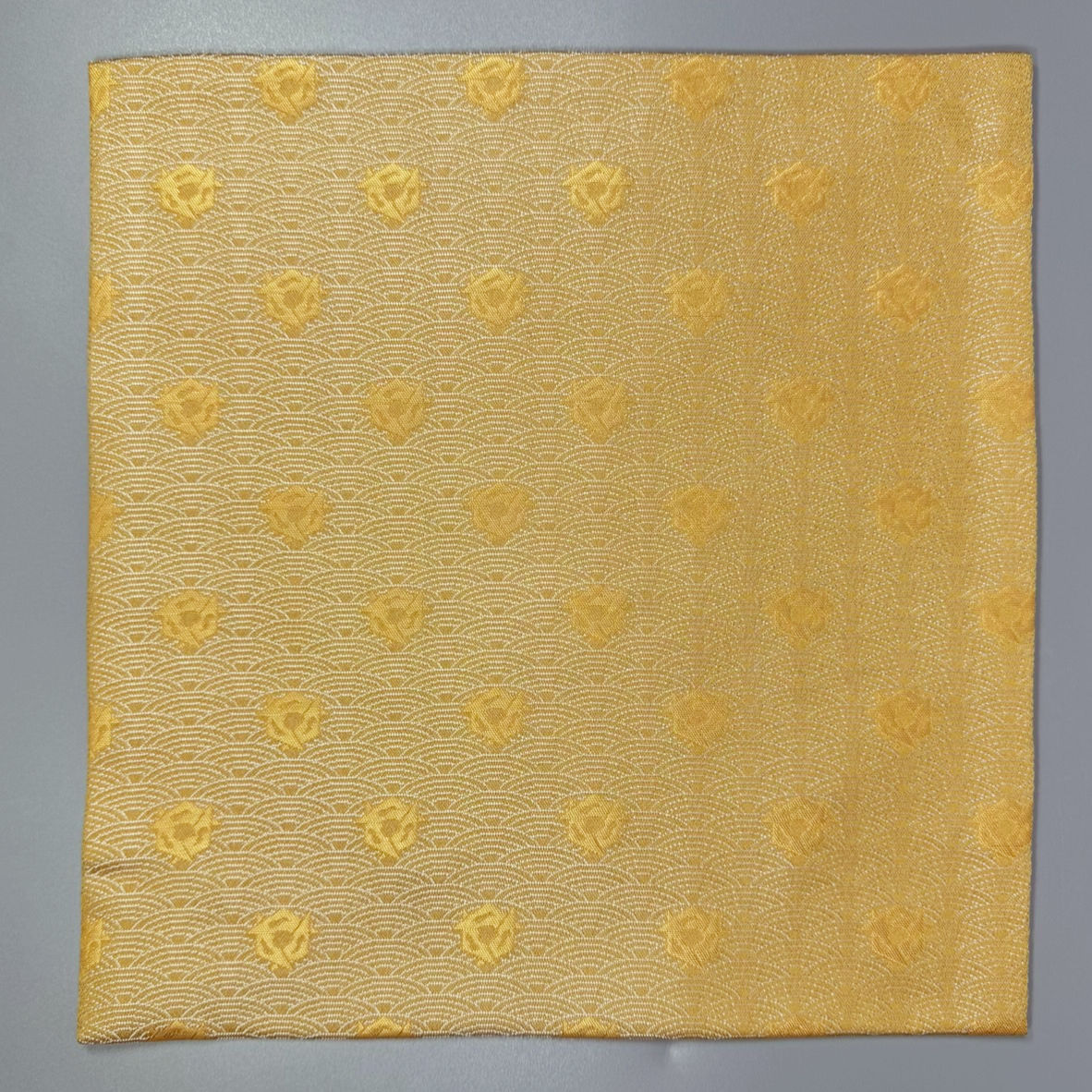 惺斎好写　波に鱗鶴緞子出帛紗