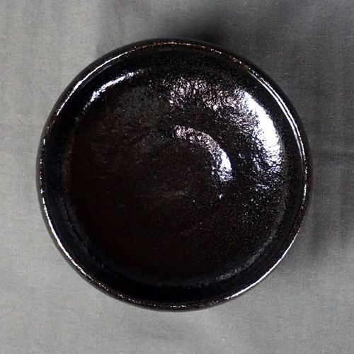 黒楽　馬盥茶碗・木箱付き 黒楽 馬盥茶碗・木箱付き 黒楽 馬盥茶碗・木箱付き