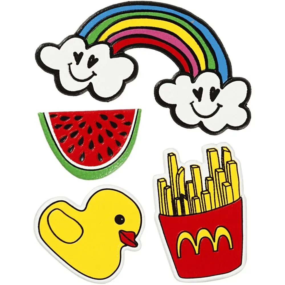 Klistremerker - Soft stickers - Summer fun