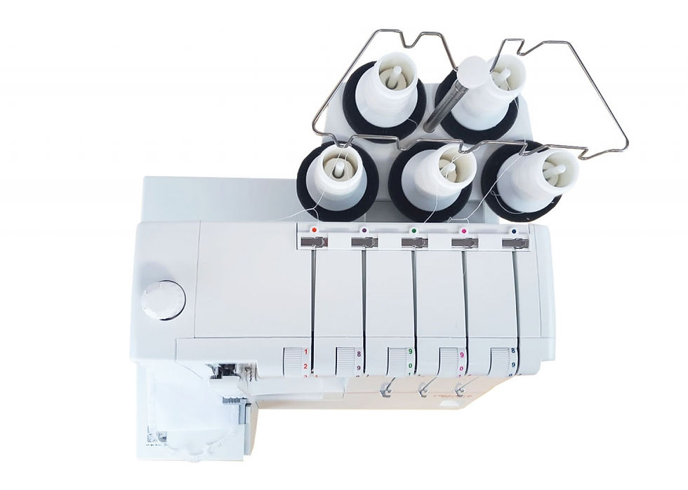 Miniatyrbilde: NYHET! Necchi NC 10A kombinert overlock-, og cover symaskin