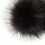 Miniatyrbilde: Dusk i fuskpels - 10cm - SORT