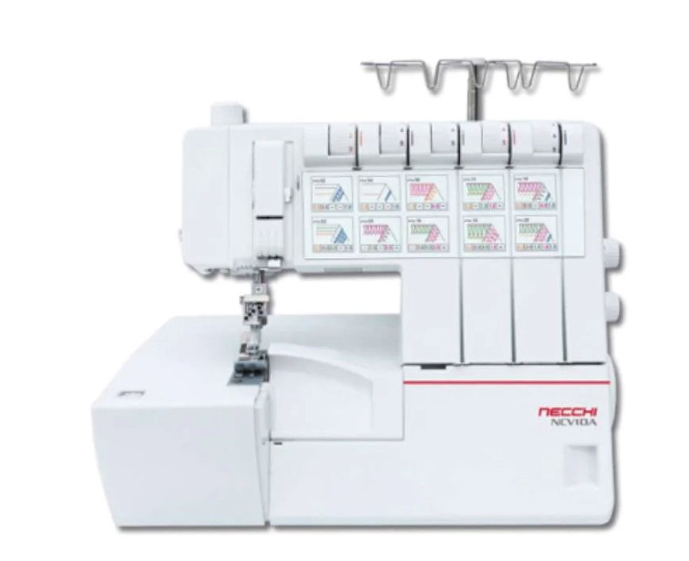 NYHET! Necchi NC 10 coverstitch /dekksøm symaskin