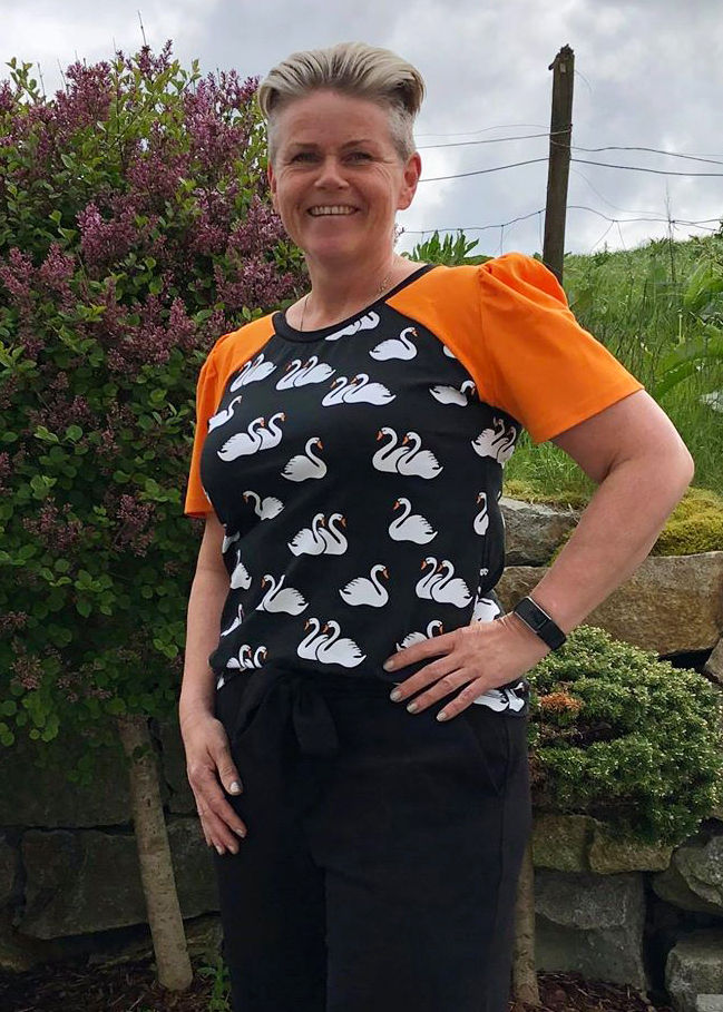 Miniatyrbilde: Ida Victoria - Mønster - Raglan med og uten puff - dame - XS-4XL